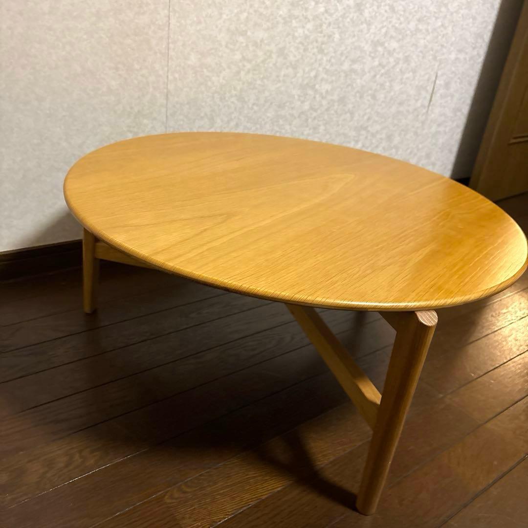 【美品】関家具 センターテーブル ラウンドテーブル