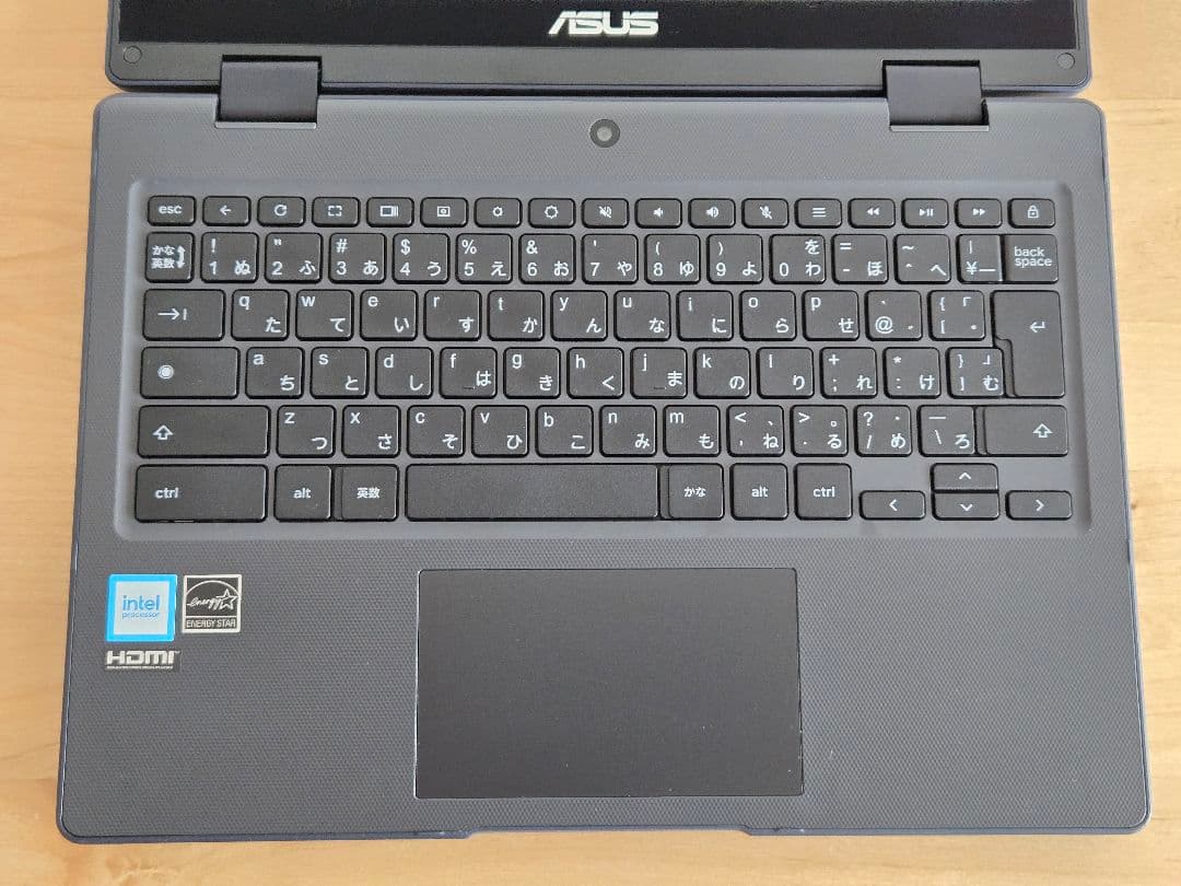 ASUS Chromebook CR12 Flip 高性能文教モデルN150搭載