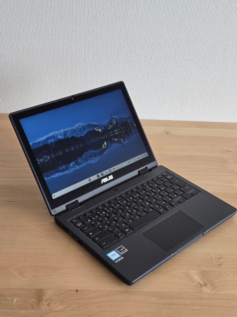 ASUS Chromebook CR12 Flip 高性能文教モデルN150搭載
