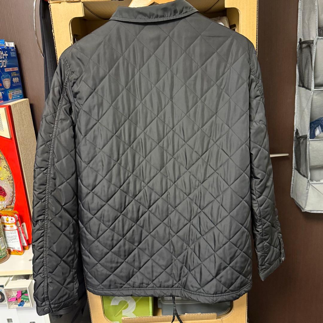 Stüssy ブラック キルティングジャケット