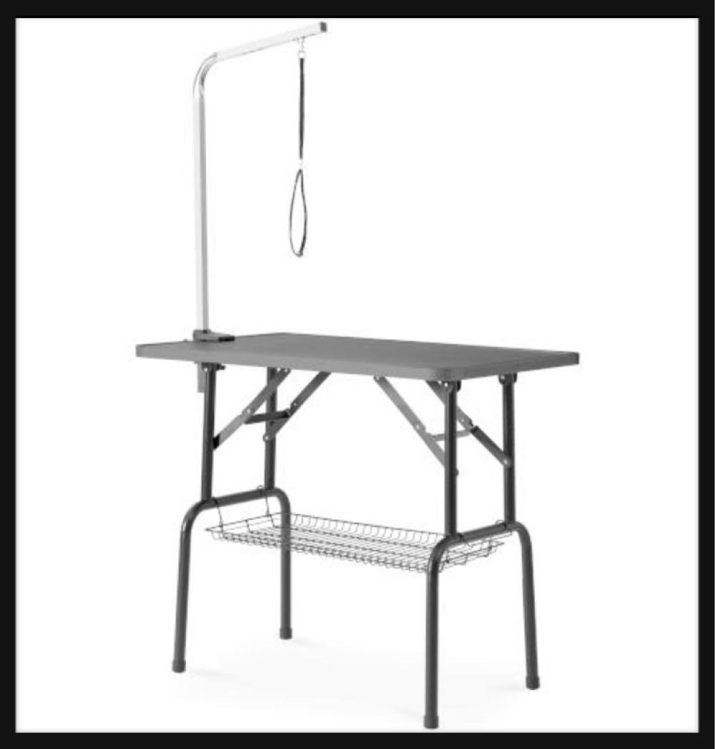 新品　トリミングテーブル　トリミング台　トリミング　ブラック　多機能