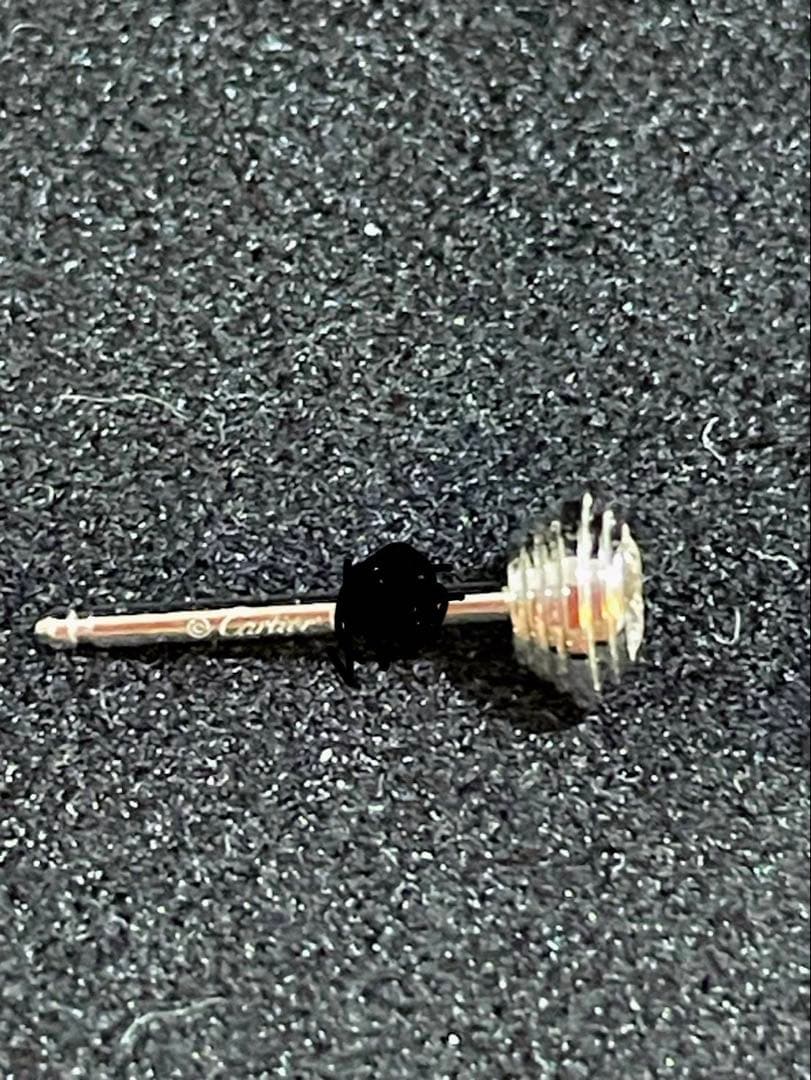 カルティエ ダムール イヤリングホワイトゴールドXS(片耳)