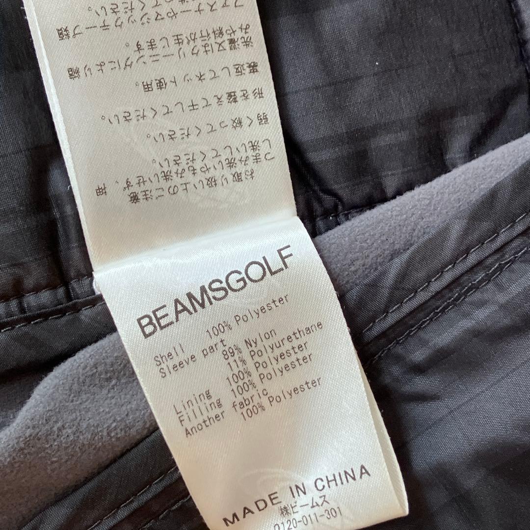 美品✨ビームスゴルフ✨中綿ブルゾンジャケット　ストレッチ抜群　ゴルフウェア