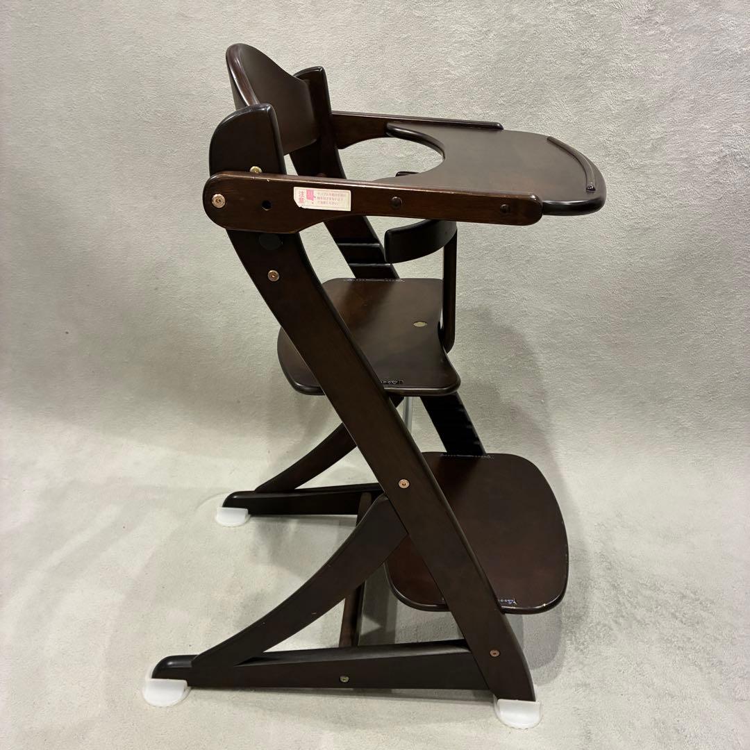 大和屋 yamatoya すくすくスリムフィットチェア テーブルガード付