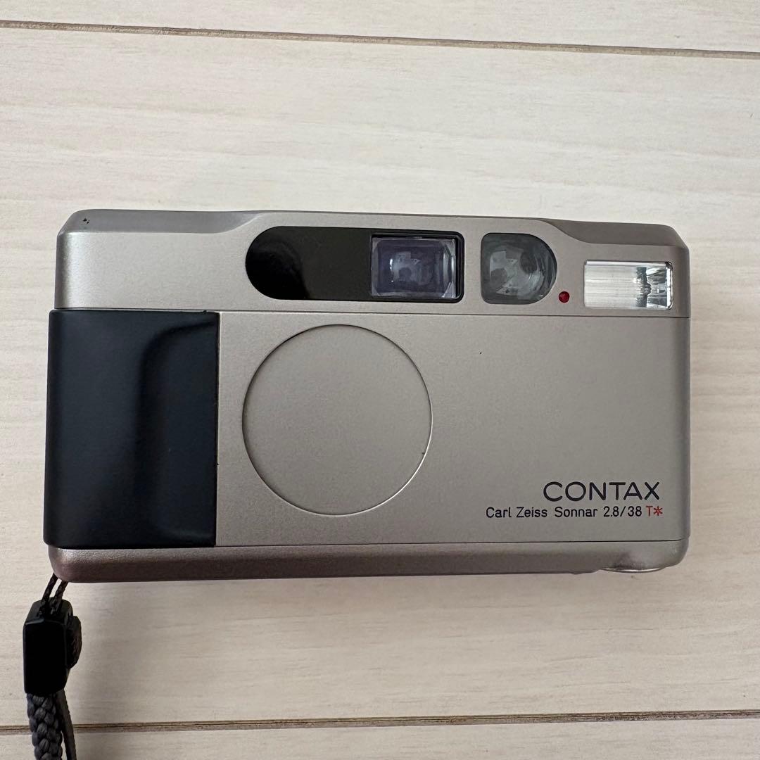 CONTAX T2 DATABACK チタンシルバー　コンタックス　作例あり