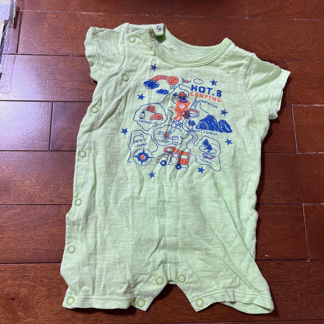 ミキハウス80新品たぐ付き3点ロンパース靴下おまけです。全部で15点値下げ中