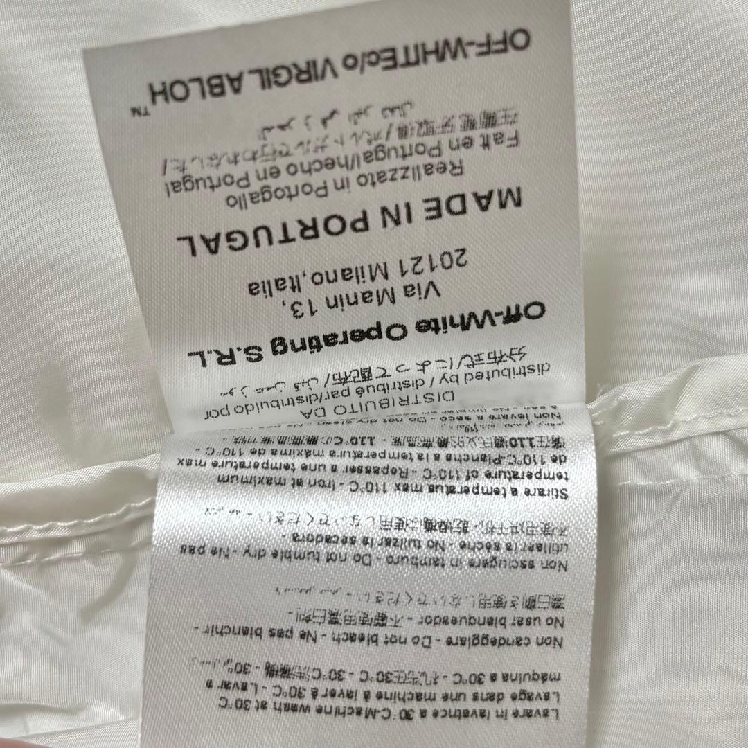 希少 オフホワイト ナイロンジャケット ハーネス付属