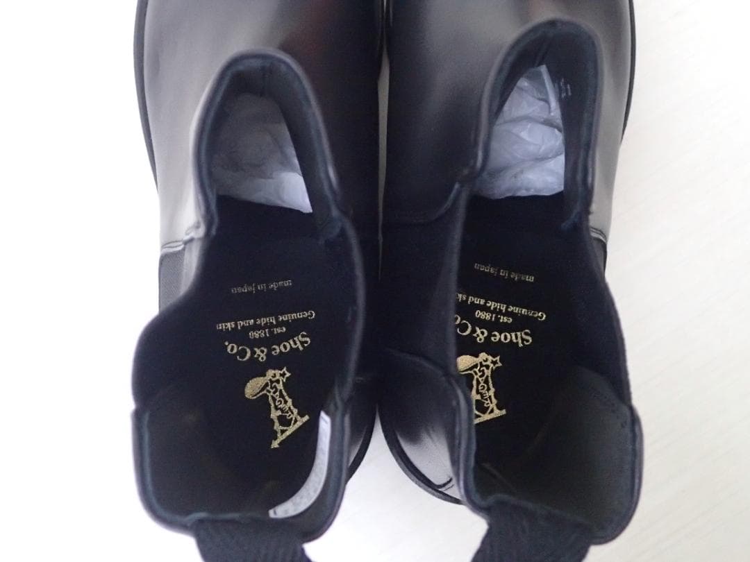 ハタ様【新品】REGAL Shoe & Co. 979SDB サイドゴアブーツ