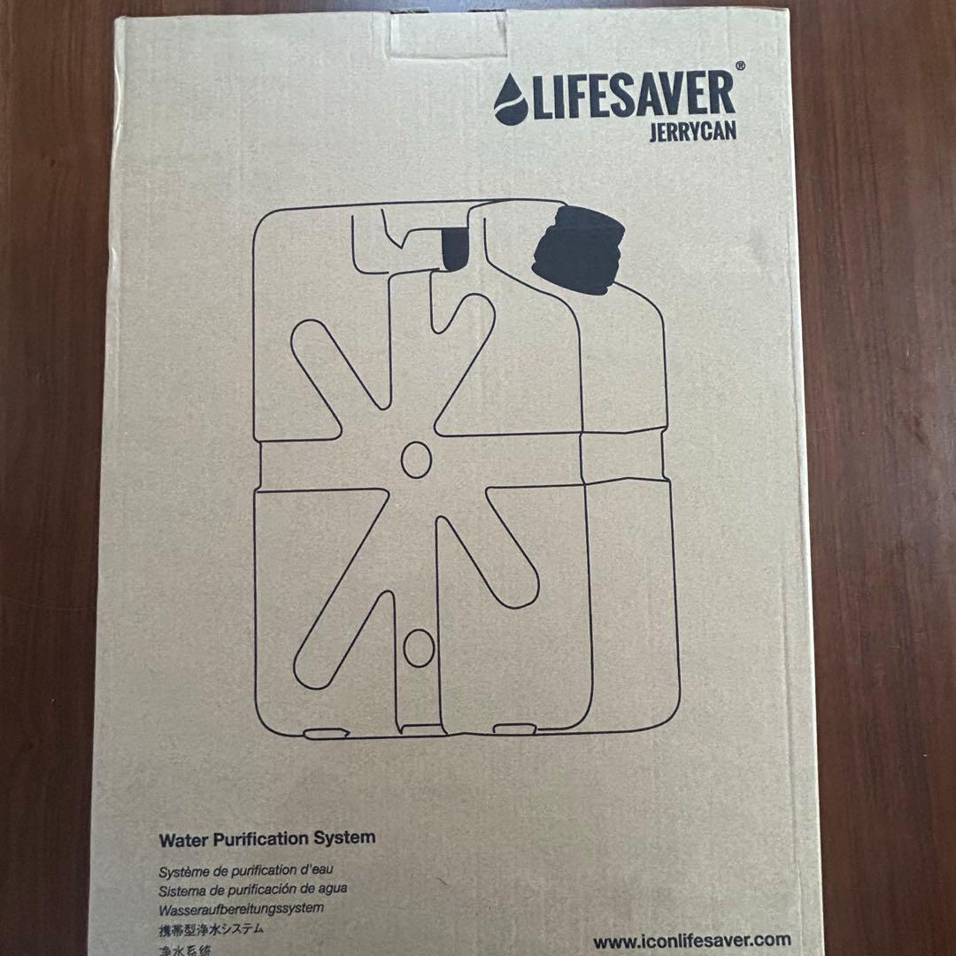 新品未使用 Lifesaver Jerrycan ライフセーバー非常用浄水タンク