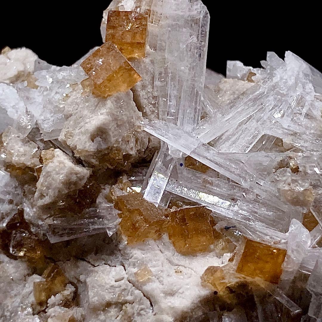 k*.様 『クレイセンター』　フローライト&セレスタイト　蛍石　原石　鉱物標本