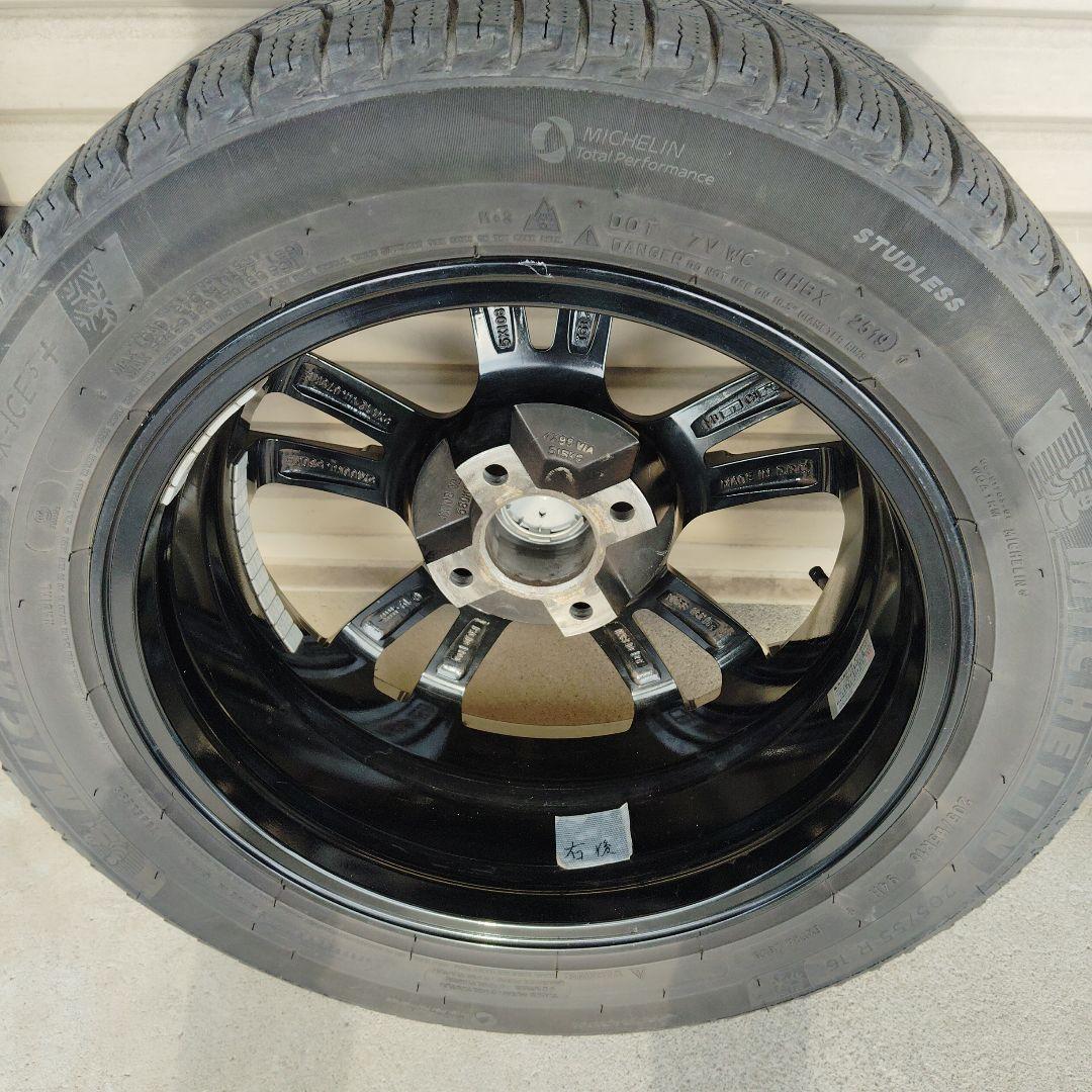 プジョー2008用ホイール＋ミシュランスタッドレス 205/55 R16後２本