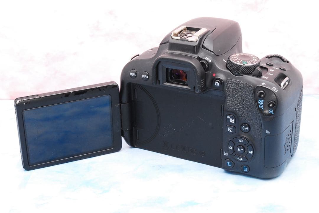 キャノン Kiss X9i☆スマホ転送☆一眼レフカメラ☆手ぶれ補正＆超望遠