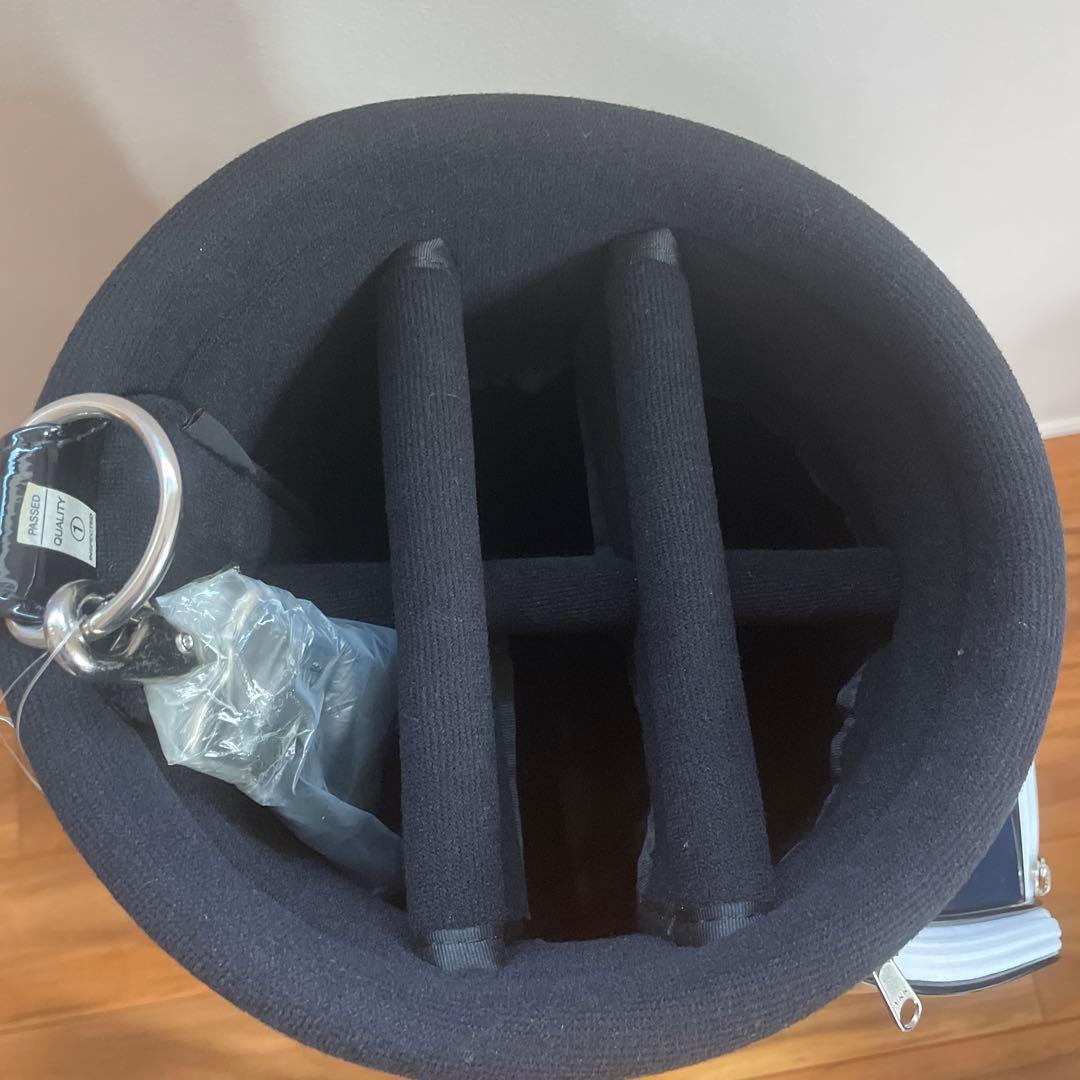 ＊未使用品＊ Wilson ウィルソン ゴルフバッグ キャディバッグ ネイビー