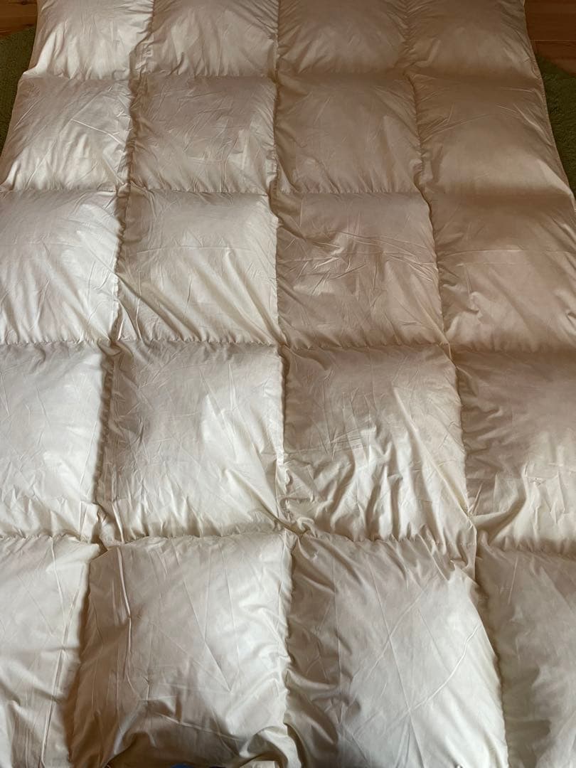 マ*ー様 2枚セット【エコダウン使用】寒冷地仕様　羽毛布団　　シングル　ホテル仕
