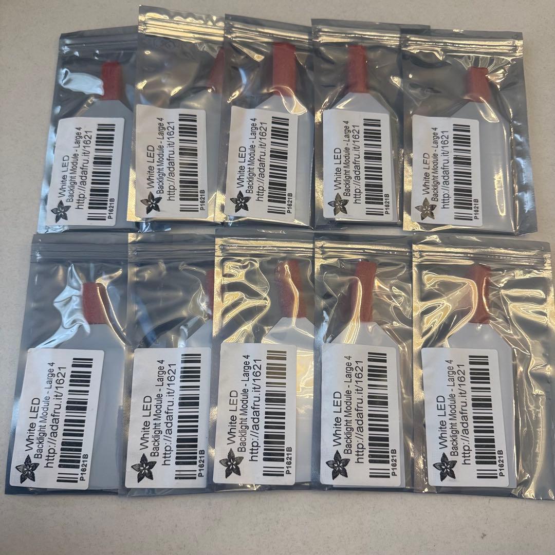 新品 バックライトモジュール Lサイズ Adafruit 1621 10個セット