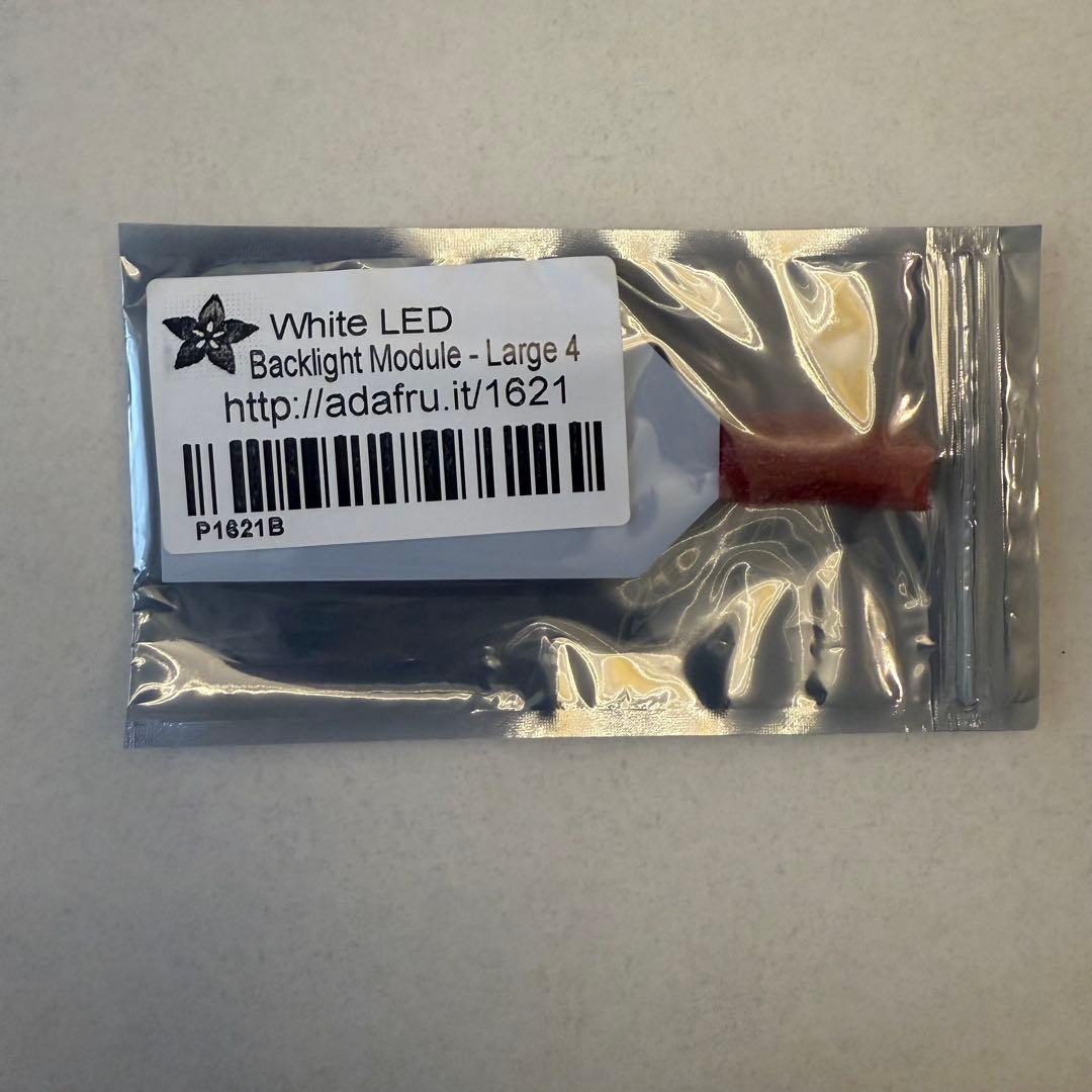 新品 バックライトモジュール Lサイズ Adafruit 1621 10個セット