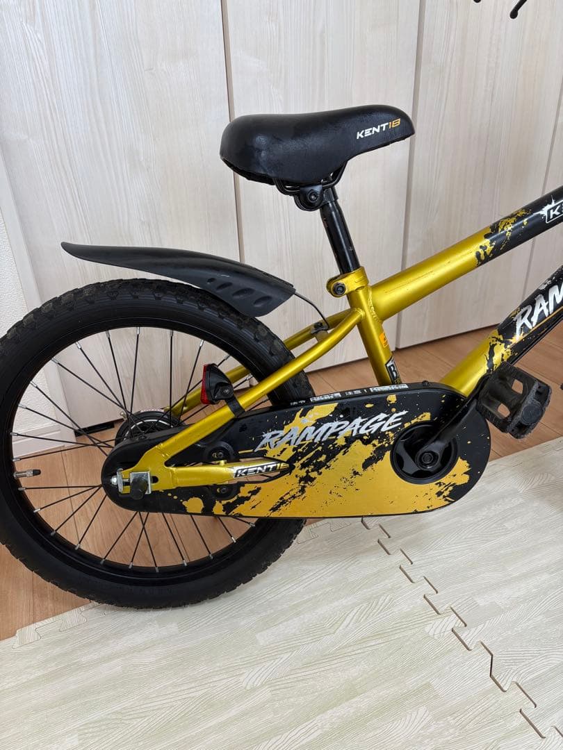 【引き取り限定】【値下げしました】RAMPAGE キッズ自転車 18インチ