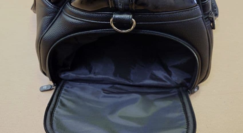 1piu1uguale3 GOLF ボストンバッグ ブラック シューズ入れ付