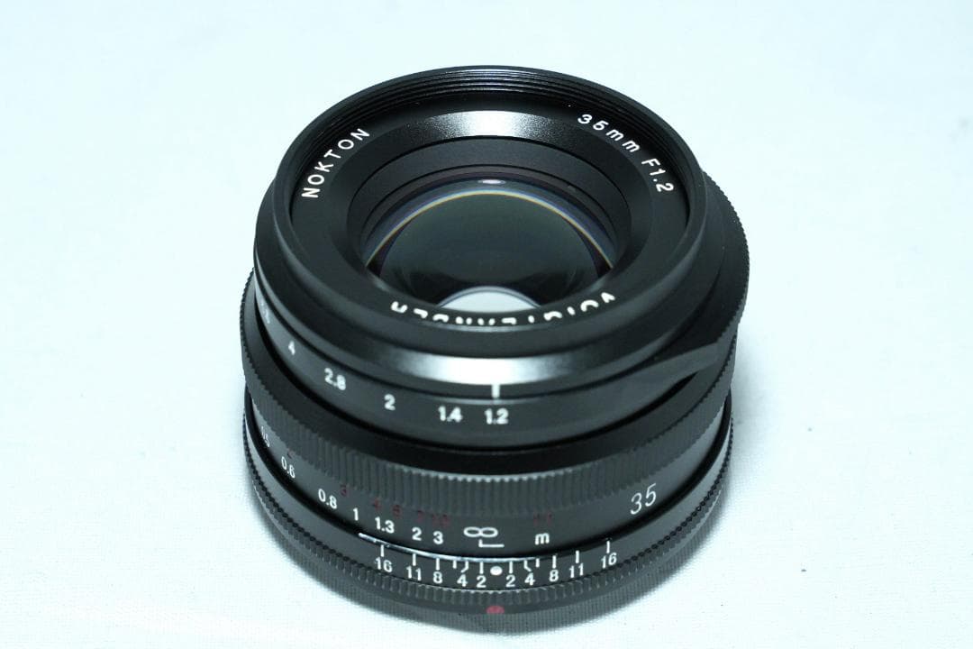 【新品同様】フォクトレンダー　NOKTON 35mm F1.2 Xマウント