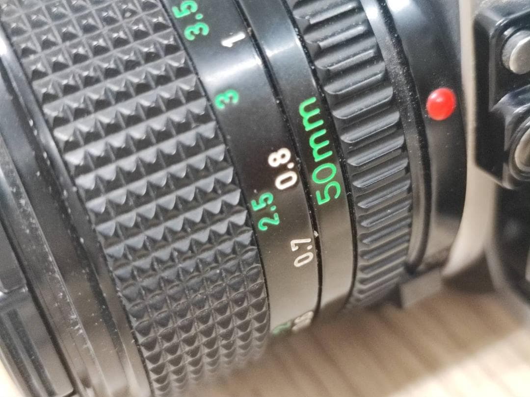 Canon AE-1 フィルム一眼レフカメラ 50mmレンズ付 実働品