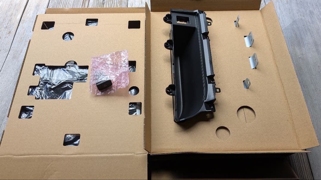 インテリアトレイ ブラック プラスチック