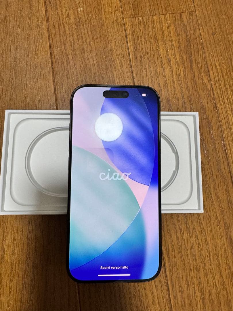 ジャンク品　iPhone 16 Pro ブラックチタニウム　256GB