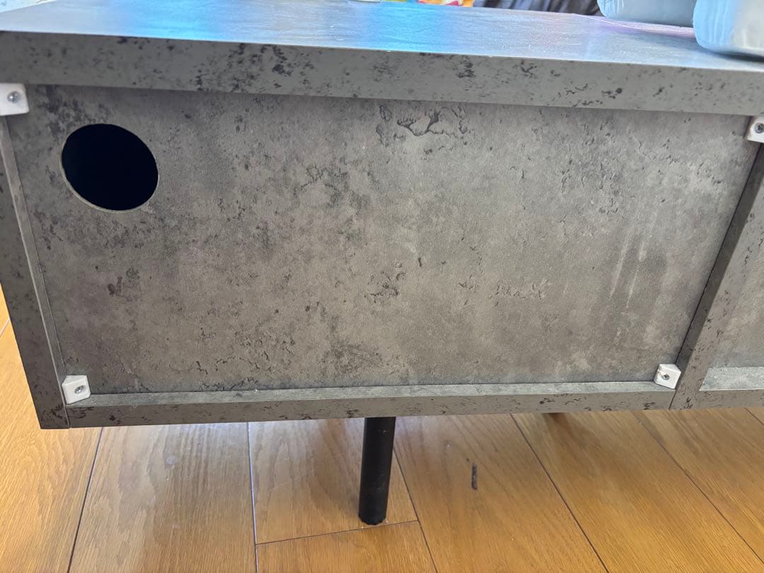 RASIK テレビ台 ストーングレー 150cm 解体済【送料込】