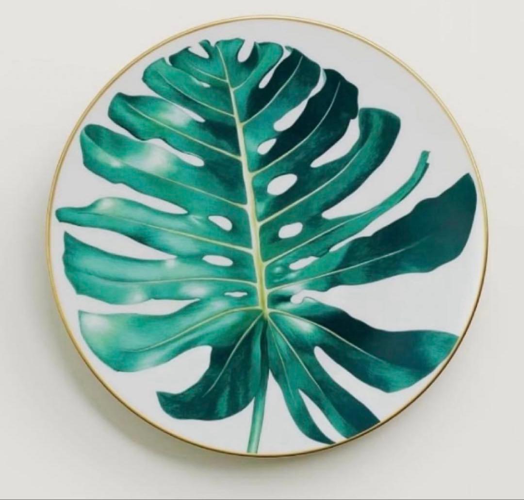 新品 エルメス パシフォリア ディナープレート 27cm 皿 2枚 ギフト 食器