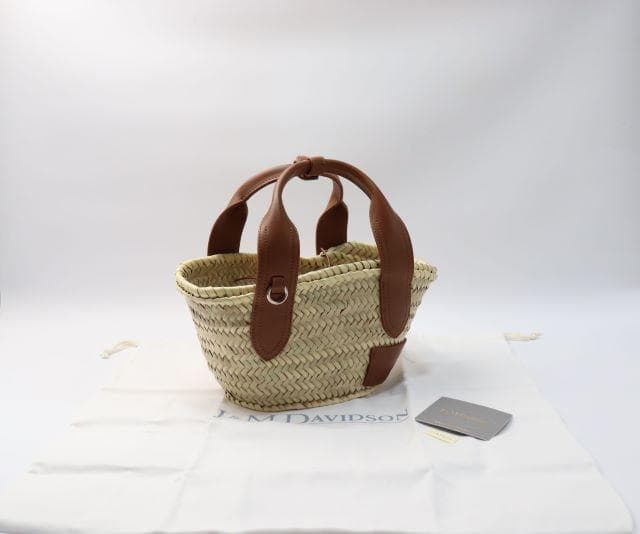 新品 J&M DAVIDSON ジェイアンドエムデヴィッドソン かごバッグトート