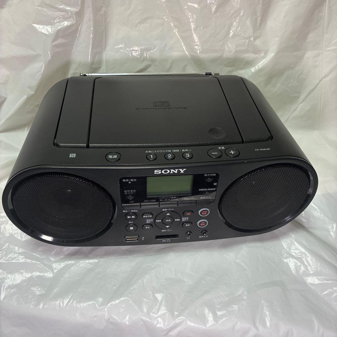 SONY ZS-RS81BT 2019年製 リモコン付 【動画確認済】