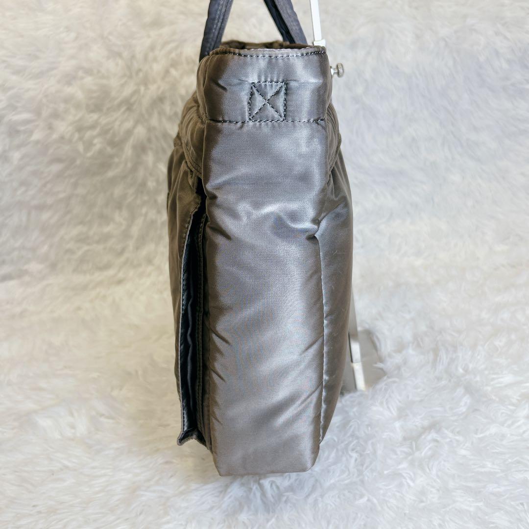 PORTER タンカー ビジネスバッグ 2way 希少色シルバーグレー