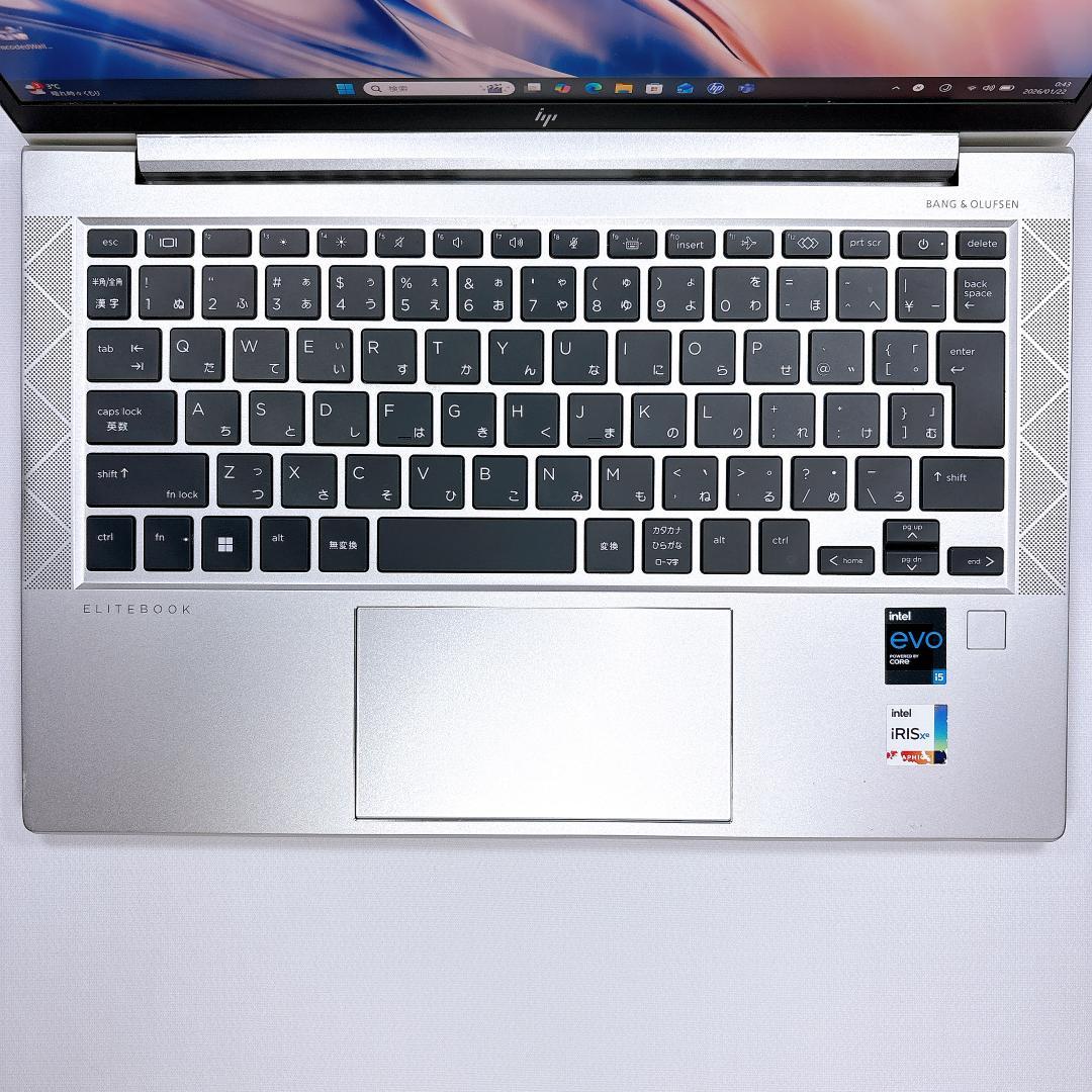 ★軽量1.26kg・高耐久★hp EliteBook 830 G8 16GB