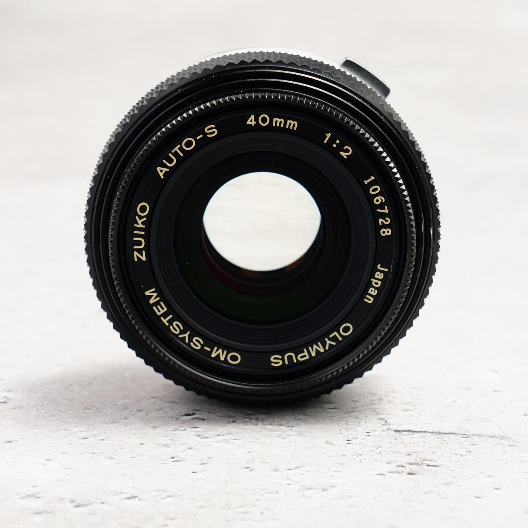 【極美品】動作◎ オリンパス Zuiko Auto-s 40mm F2 728