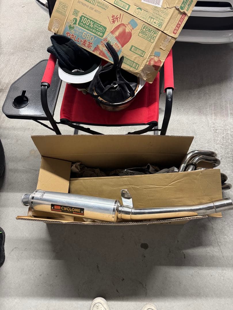 XJR 400 ヨシムラサイクロンマフラー Y331 ステンレス