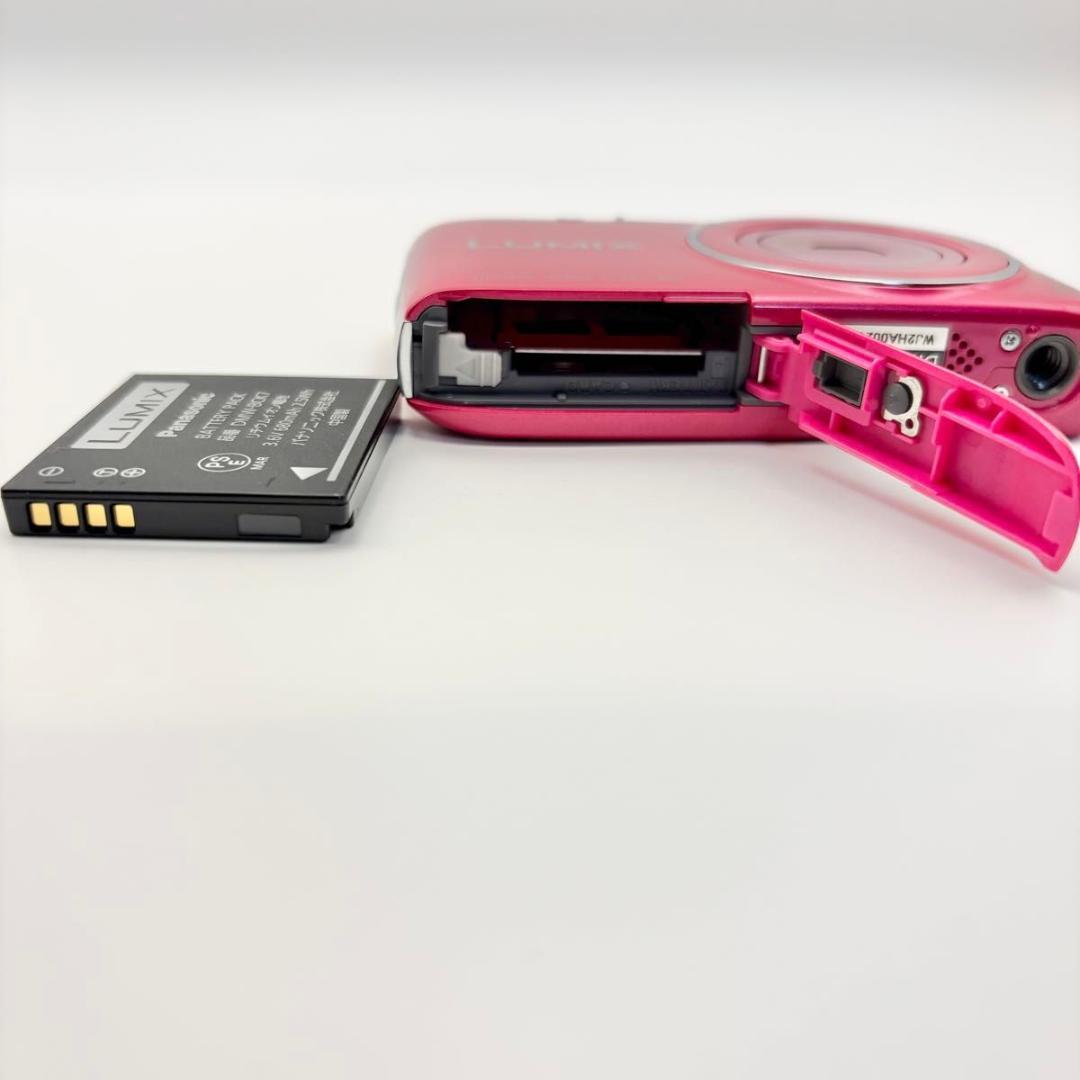 美品 Panasonic LUMIX DMC-S2 ピンク コンデジ　デジカメ