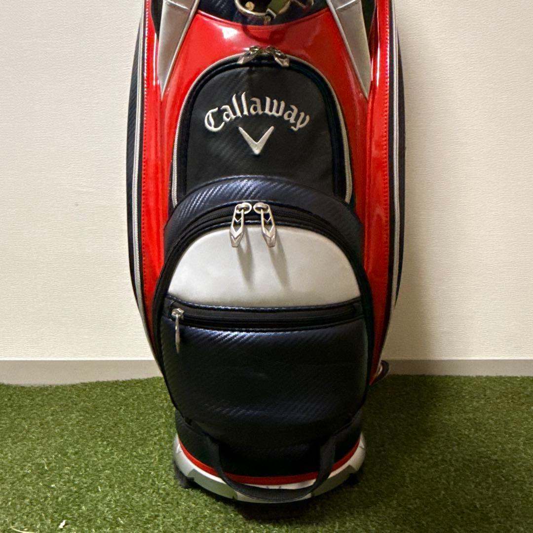 Callaway キャロウェイ キャディバッグ トリコロール 9型 カーボン調