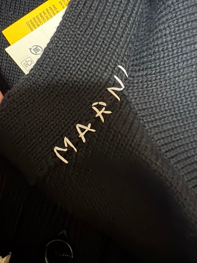 【最終値下げ‼️】マルニ MARNI コットンクロップドカーディガン