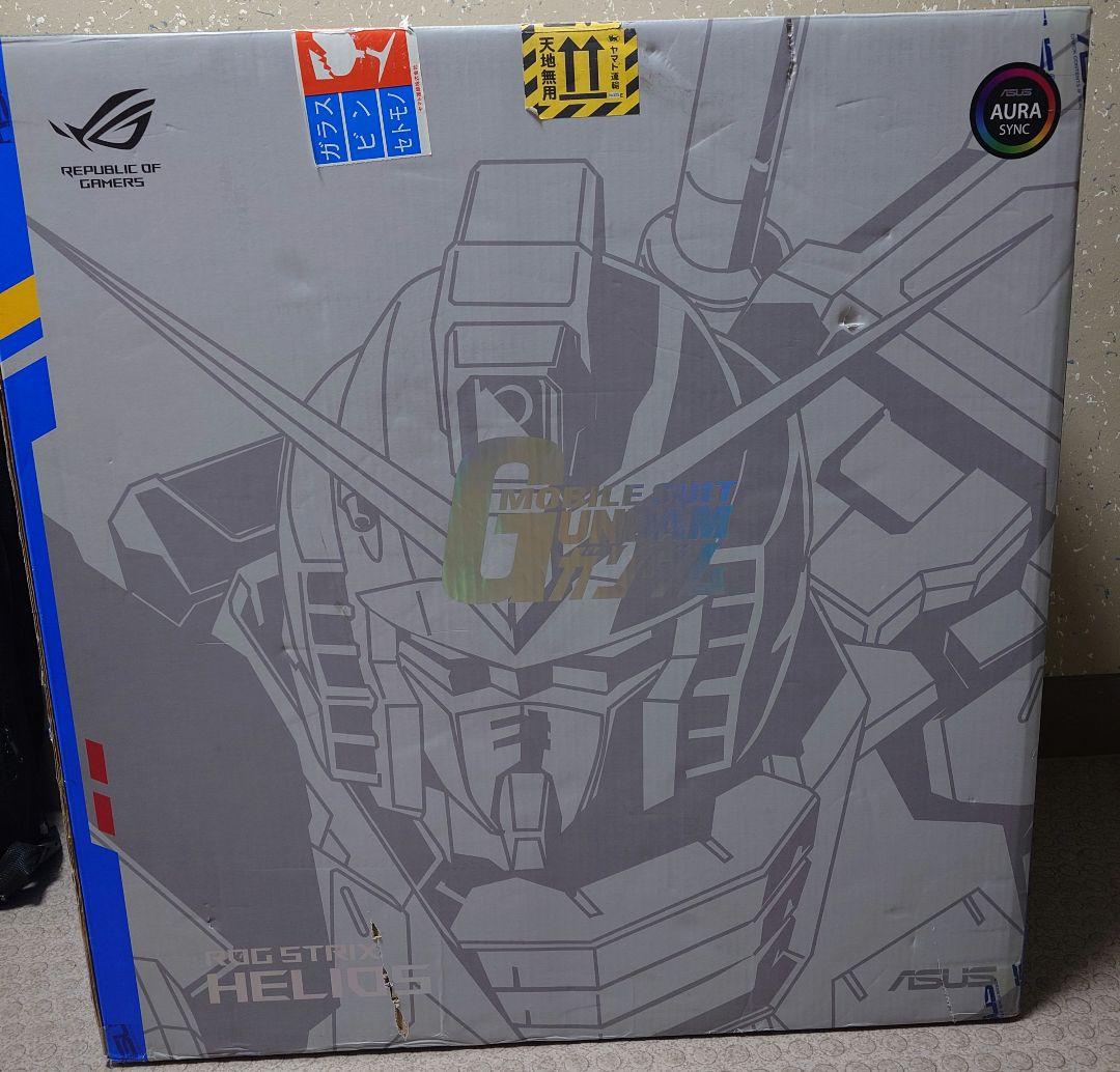 PCケース(自作PC用) ASUS ROG Strix Helios GX601 GUNDAM
