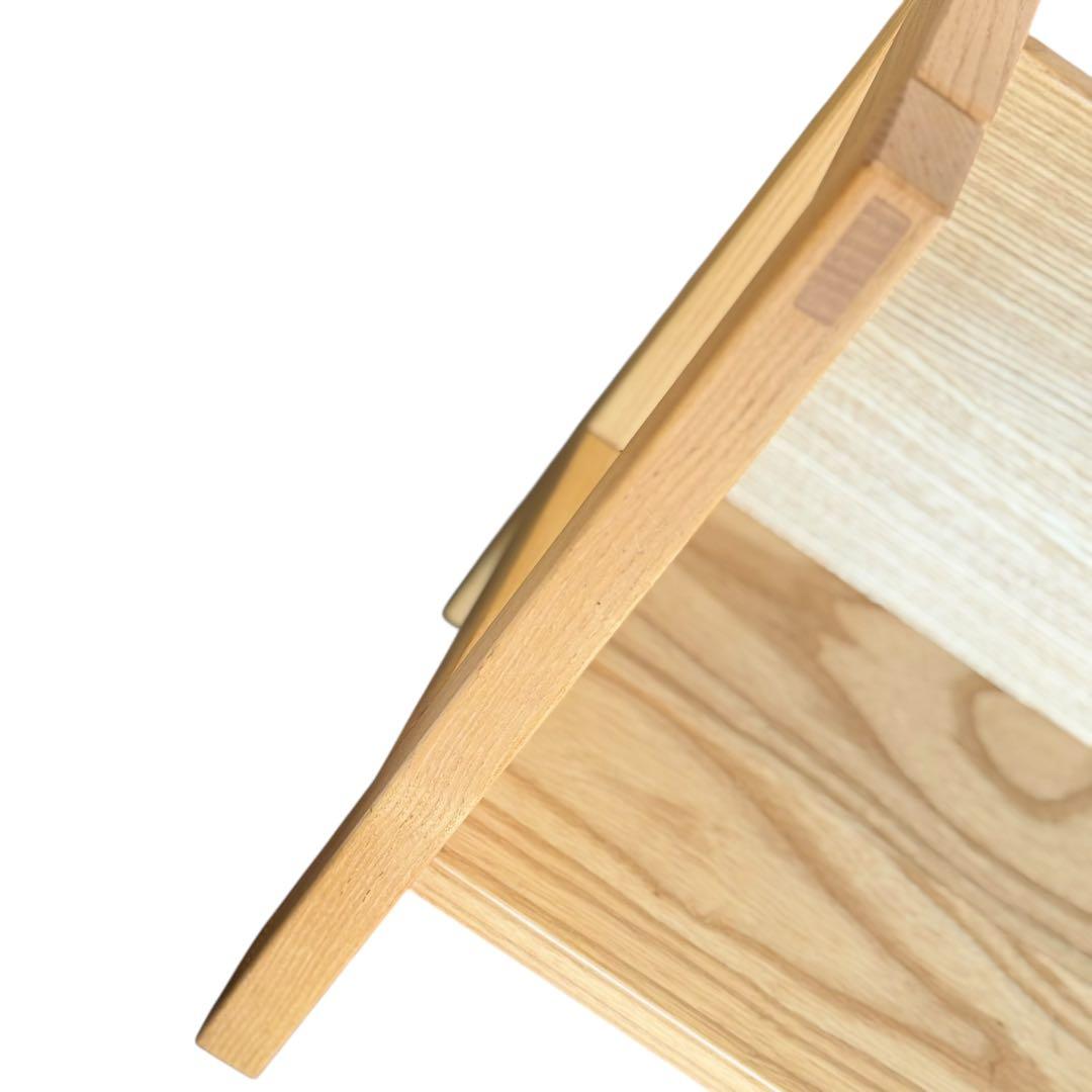 HR927 カリモク　karimoku 木製 ブックスタンド 本立て 天然木