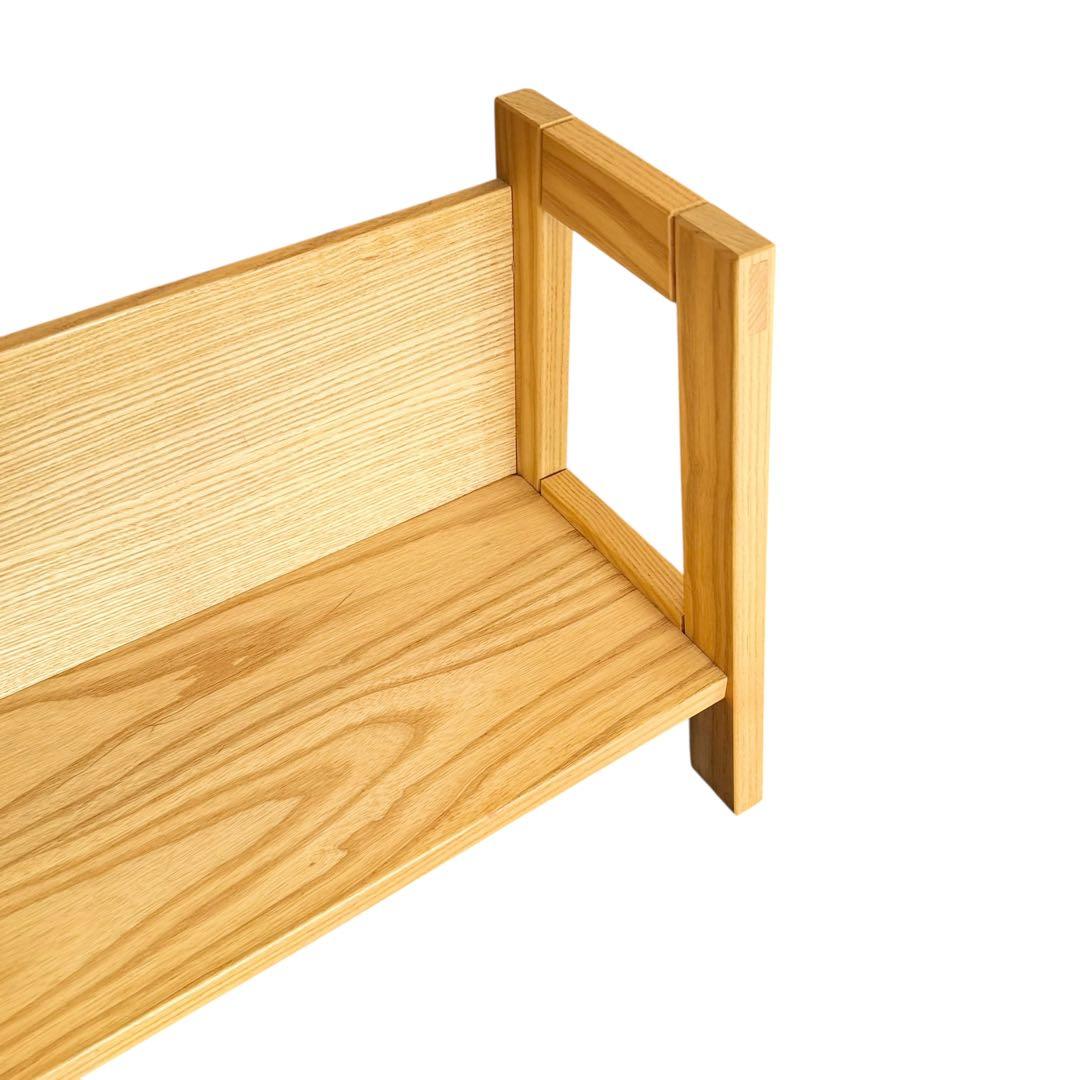 HR927 カリモク　karimoku 木製 ブックスタンド 本立て 天然木