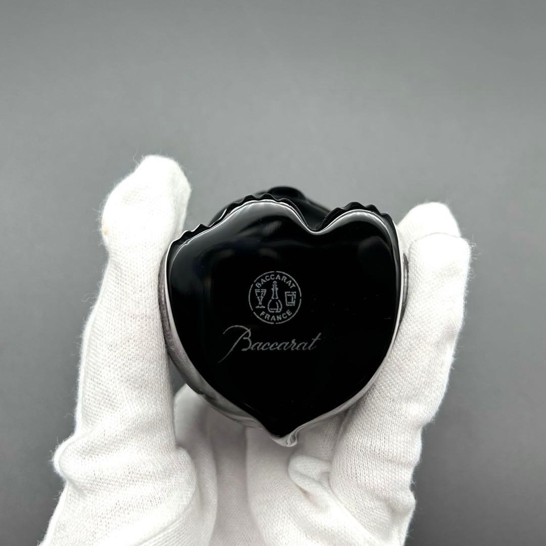 【新品・未使用】Baccarat　招き猫　ミッドナイト　ブルー　ネイビー　置物