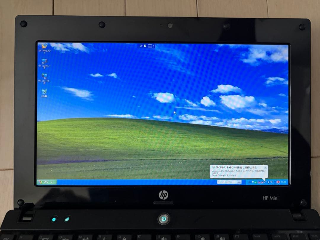 Windows XP SP5改 2GB SSD128GB Office2007