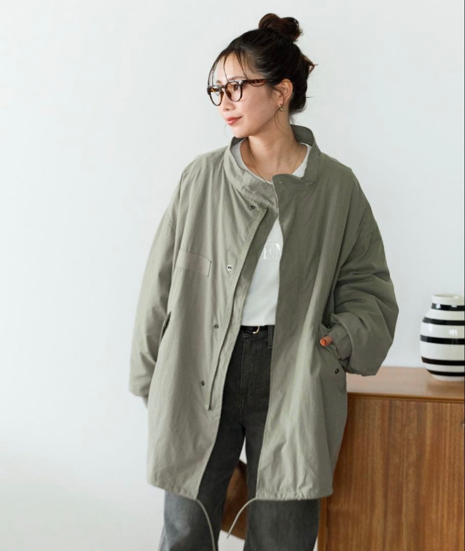 未使用☆ フリークスストア モッズコート　ショート　ベージュ