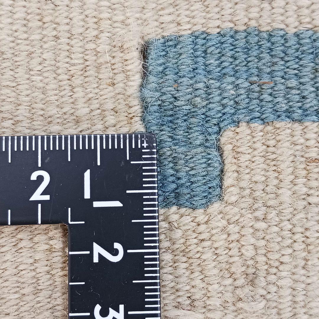 Y3344-1 トルコ キリムラグ ウール 手織り 120×89㎝ 絨毯