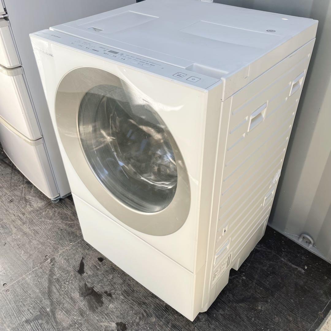 366取付無料！パナソニック キューブル 温水泡洗浄 おしゃれデザイン洗濯機