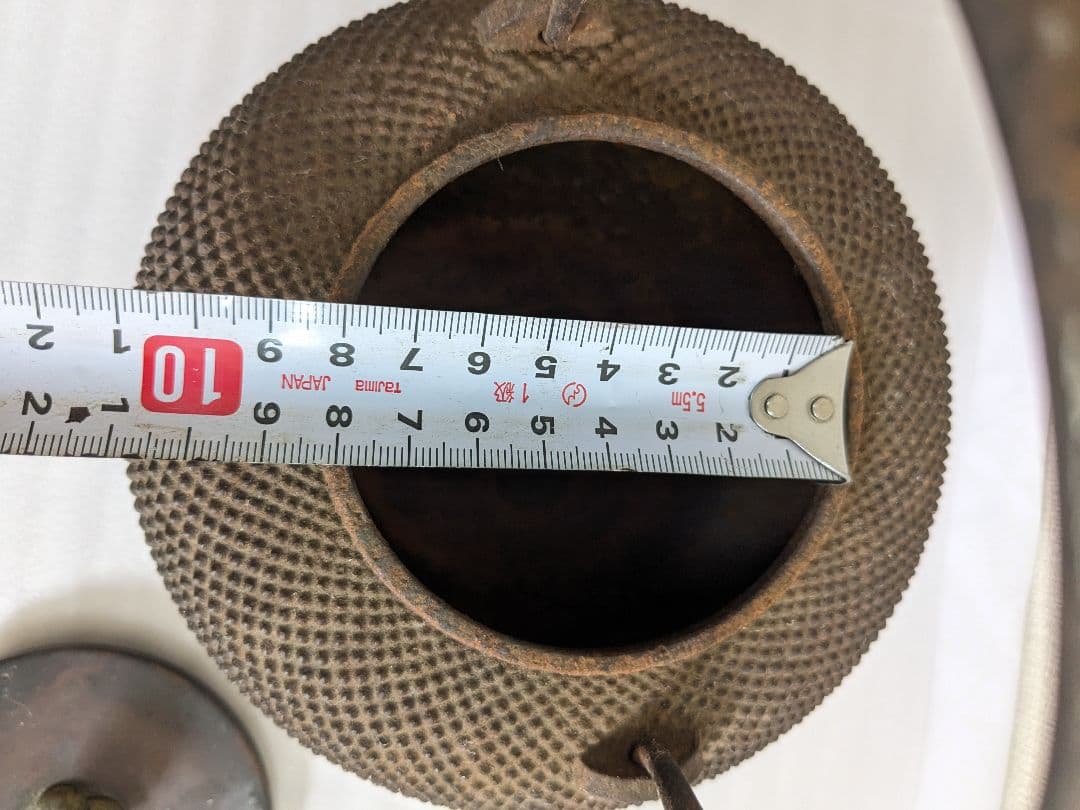 龍文堂 あられ 鉄瓶 ヴィンテージ