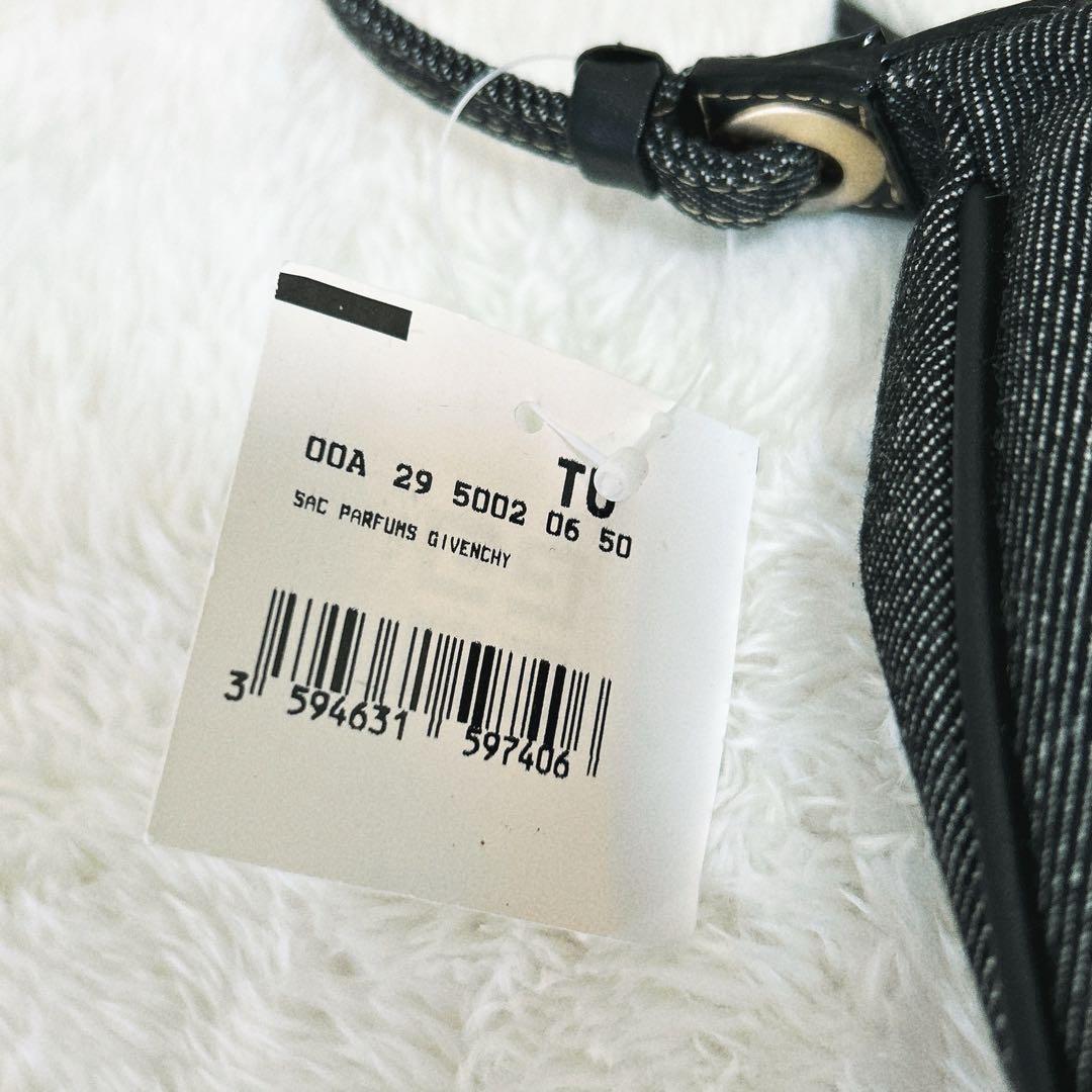 ジバンシー★未使用タグ付★アクセサリーポーチ★ハンドバッグ★デニム地★インディゴ