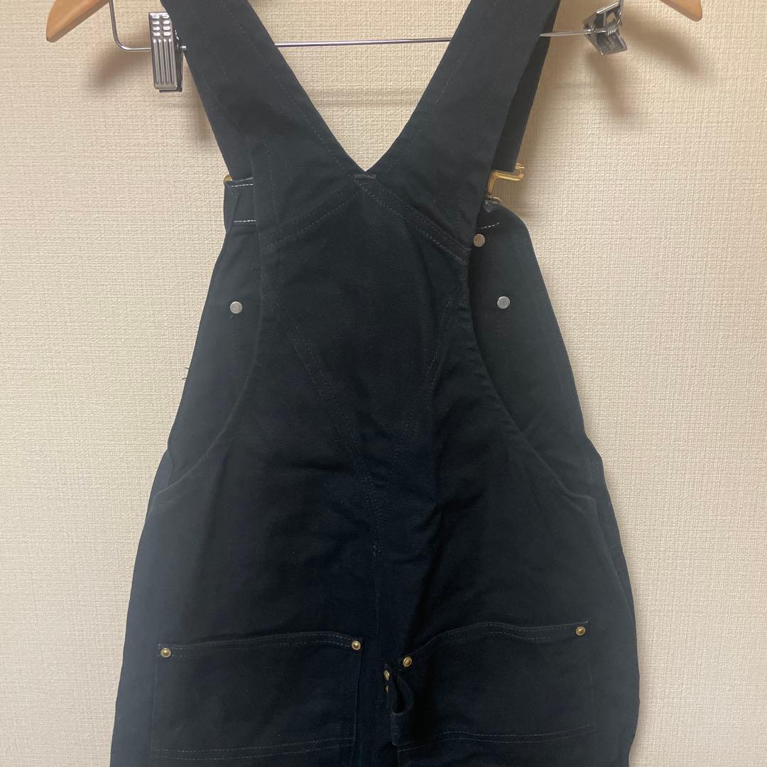 Carhartt オーバーオール 32×32 黒