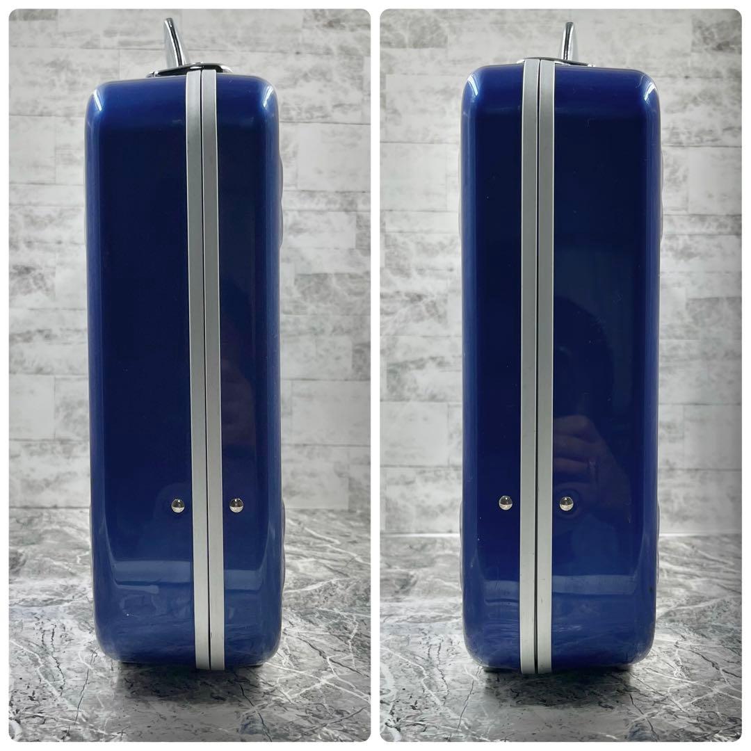 【レアカラー】 ゼロハリバートン アタッシュケース ダイヤルロック ブルー A4