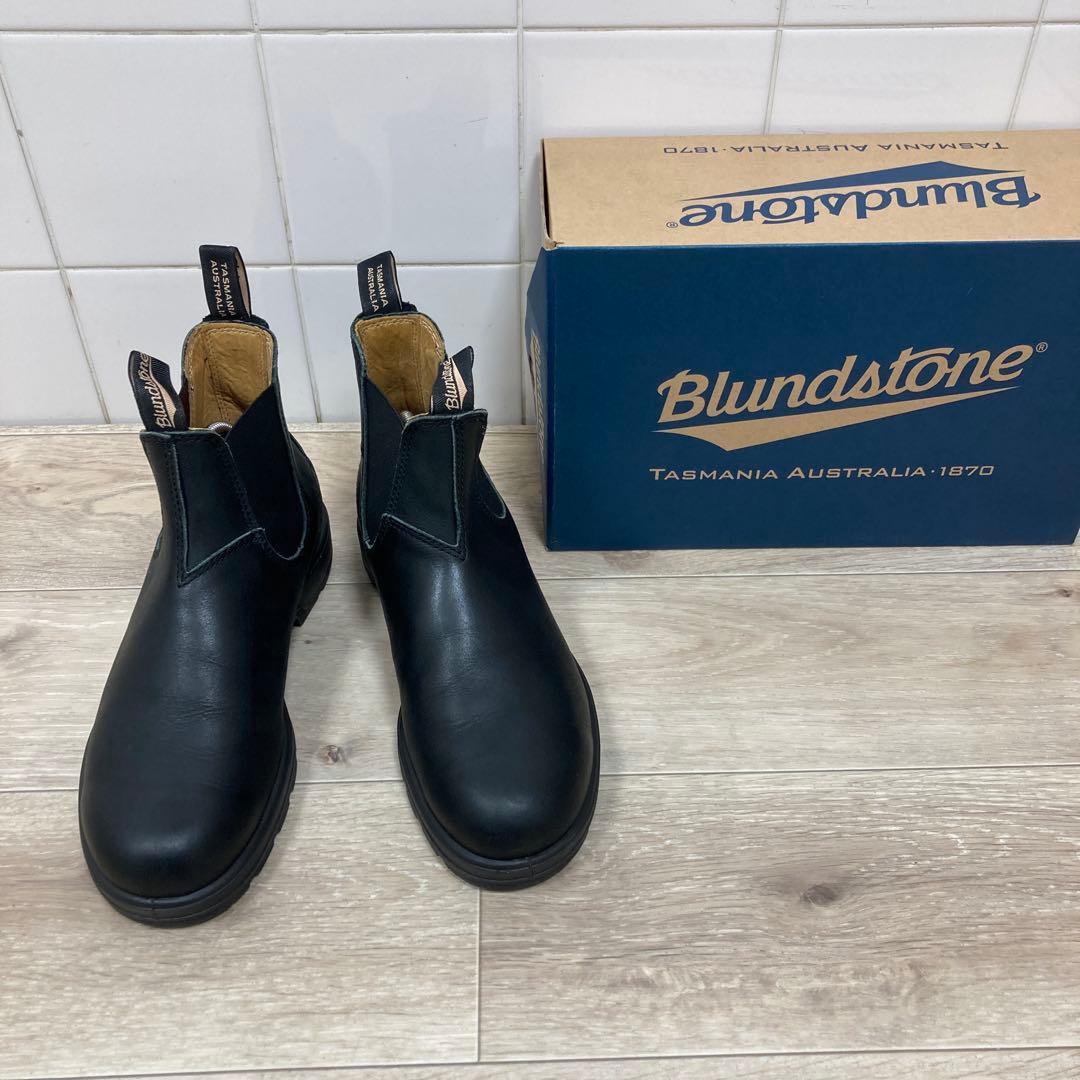 Blundstone ブランドストーン サイドゴアブーツ 8 ブラック　革靴　黒